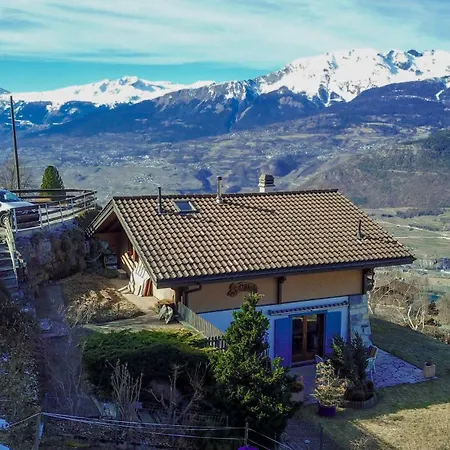 L'aiglon Valais - Vue, Confort, Jacuzzi Alpehytte *