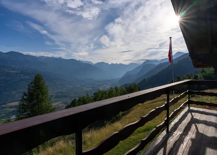 Chalé L'aiglon Valais - Vue, Confort, Jacuzzi *