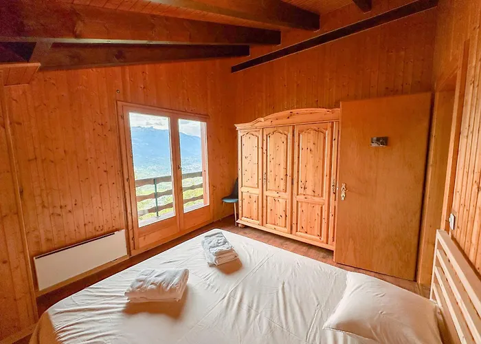 Chalé L'aiglon Valais - Vue, Confort, Jacuzzi