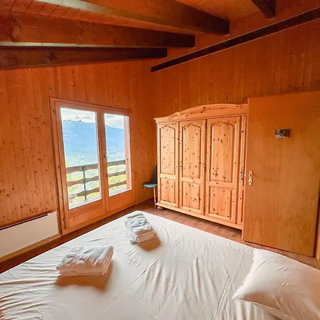 Chalet L'aiglon Valais - Vue, Confort, Jacuzzi